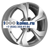 Khomen Wheels 7x17/5x114,3 ET48 D67,1 KHW1724 (JAC J7) F-Silver-FP