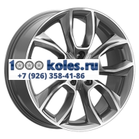 Premium Series 7x18/5x114,3 ET40 D66,1 КР001 (Qashqai) Diamond Gloss Graphite