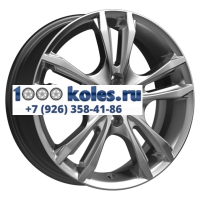 K&K 6x16/4x100 ET50 D60,1 Samara-оригинал (КС866) Дарк платинум
