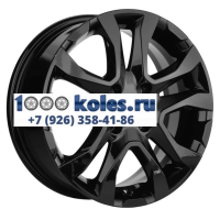 Khomen Wheels 6x15/4x100 ET46 D54,1 KHW1503 (Rio/Solaris) Black