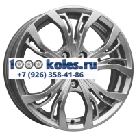 K&K 7x17/5x100 ET38 D67,1 Аламида (КС705М) Дарк платинум