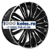 PDW 9,5x21/5x120 ET48 D72,56 5312 Gloss Black Machine Face (PDW)