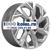 Khomen Wheels 5,5x14/4x100 ET43 D60,1 KHW1402 (Toyota Corolla) F-Silver-FP