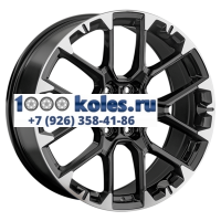 Replay 9x22/6x139,7 ET28 D78,1 CL68 BKF (пш)