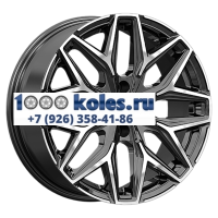 K&K 7x17/5x108 ET42 D63,35 Ариус (КС1187) Алмаз черный