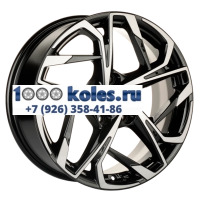 Khomen Wheels 7x17/5x112 ET45 D57,1 KHW1716 (Karoq/Tiguan) Black-FP