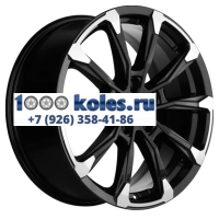 Khomen Wheels 7,5x18/5x112 ET43 D57,1 KHW1808 (Kodiaq/Tiguan) Black-FP