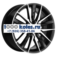 Khomen Wheels 8x18/5x112 ET39 D66,6 KHW1807 (A6/Q5) Black-FP