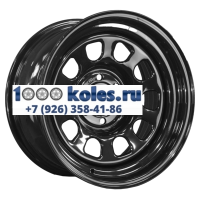 ZEPP 4х4 8x16/6x114,3 ET0 D66 Nissan Navara D40 2.5TD Semicircle Gloss Black (LTM)