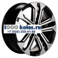 Khomen Wheels 7x18/5x114,3 ET45 D60,1 KHW1803 (Changan/Geely/Lexus/Suzuki/Toyota) Black-FP