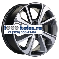 Khomen Wheels 6x15/4x98 ET36 D58,6 KHW1501 (Lada Granta) Gray-FP