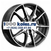 K&K 6,5x16/5x114,3 ET40 D66,1 Адамар (КС886) Алмаз черный