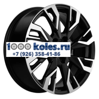 Khomen Wheels 7x18/5x110 ET50 D63,3 KHW1809 (CS35/CS35 Plus) Black-FP