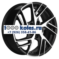 Khomen Wheels 6,5x17/5x114,3 ET46 D67,1 KHW1722 (Elantra/i30) Black-FP