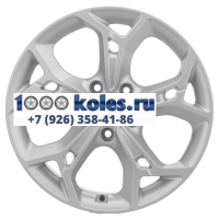Khomen Wheels 7x17/5x110 ET46 D63,3 KHW1702 (Changan CS35/CS35 Pro) F-Silver