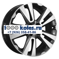 K&K 6,5x17/4x100 ET43 D60,15 Старкад (Vesta) (КС748) Алмаз антрацит (78189)