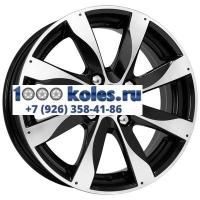 K&K 6x15/4x108 ET38 D67,1 Джемини (КС617) Алмаз черный