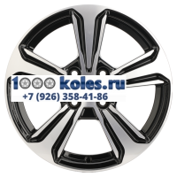 Khomen Wheels 6x15/4x100 ET50 D60,1 KHW1502 (Vesta) Black-FP