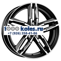 K&K 6x16/5x114,3 ET50 D67,1 Sayan (КС731M) Алмаз черный