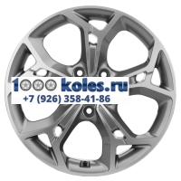 Khomen Wheels 7x17/5x112 ET49 D57,1 KHW1702 (Octavia) Gray-FP