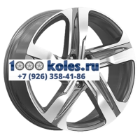 Premium Series 7,5x19/5x114,3 ET50 D67,1 КР004 (Sportage) Diamond Gloss Graphite