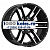 K&K 8x17/6x139,7 ET-10 D106,1 Алгама (КС762) Алмаз черный