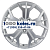 Khomen Wheels 7x17/5x114,3 ET45 D60,1 KHW1715 (Changan/Geely/Lexus/Toyota) F-Silver-FP