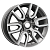 Khomen Wheels 8x17/6x139,7 ET30 D106,1 KHW1723 (Fortuner/Hilux) Gray-FP