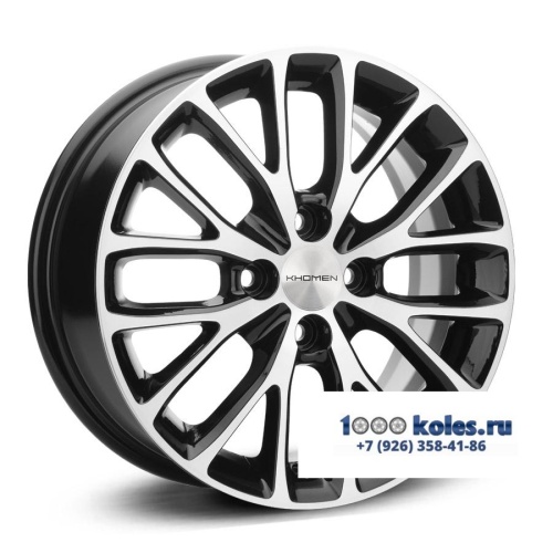KHOMEN WHEELS R15 / 6J PCD 4x100 ЕТ 46 ЦО 54.1 1506