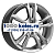 K&K 6x16/4x100 ET41 D60,1 Samara-оригинал (КС866) Сильвер SK