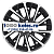 Khomen Wheels 7,5x18/5x112 ET39 D66,6 KHW1804 (Audi A4/A6) Black-FP