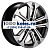 Khomen Wheels 7x18/5x112 ET43 D57,1 KHW1803 (Kodiaq/Tiguan) Gray-FP