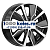 K&K 6,5x16/5x114,3 ET50 D60,1 Гамбит (КС961) Алмаз черный