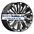 Premium Series 8x20/5x108 ET36 D65,1 HUMBER (КР1061) Diamond Black Gris