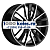 Khomen Wheels 8x18/5x114,3 ET53 D54,1 KHW1807 (Geely Coolray) Black-FP