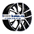 Khomen Wheels 7x18/5x114,3 ET45 D66,1 KHW1806 (Teana/X-trail/Juke) Black-FP
