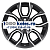 Khomen Wheels 7x17/5x108 ET50 D63,35 KHW1713 (Ford C-Max) Black-FP