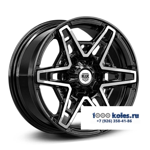 КиК R17 / 8J PCD 6x139.7 ЕТ 25 ЦО 77.9 Блэкберн