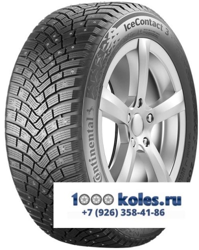Continental 195/60 r15 IceContact 3 92T Шипы