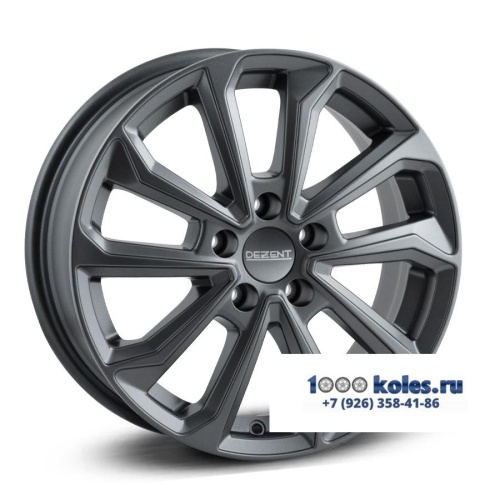 Dezent R17 / 7J PCD 5x100 ЕТ 48 ЦО 56.1 KS graphite