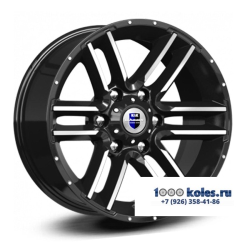 КиК R17 / 8J PCD 6x139.7 ЕТ -10 ЦО 106.1 Алгама
