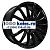 Khomen Wheels 7,5x19/5x112 ET43 D57,1 KHW1910 (Kodiaq/Tiguan/Audi Q3) Black