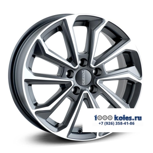 Dezent R18 / 7.5J PCD 5x108 ЕТ 50.5 ЦО 63.4 KS dark