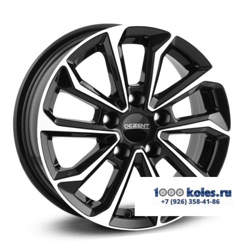Dezent R17 / 7J PCD 5x108 ЕТ 42 ЦО 65.1 KS black polished