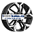 K&K 6,5x17/5x108 ET33 D60,1 КС1062 Алмаз черный