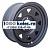 Off-Road Wheels 8x18/5x139,7 ET20 D110 УАЗ, ГАЗ Соболь, Dodge Ram 1500 Черный матовый (треуг. мелкий)