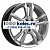 K&K 6x16/4x100 ET40 D67,1 Samara (КС866) Сильвер SK