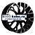 Khomen Wheels 7x17/5x108 ET40 D54,1 KHW1718 (Jac/Москвич 3) Black-FP