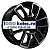 Khomen Wheels 5,5x14/4x100 ET43 D67,1 KHW1406 (Solaris/Logan/Rio) Black-FP