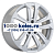 Khomen Wheels 7x18/5x108 ET40 D60,1 KHW1803 (Chery Tiggo) F-Silver